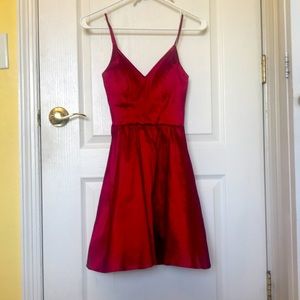 B Smart Size 0 Red Party Dress
